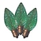 Holiday Bright Lights Holiday Bright Lights LED C7 Green 25 ct Replacement Christmas Light Bulbs BU25LEDFC7-TGRA - alternate 2